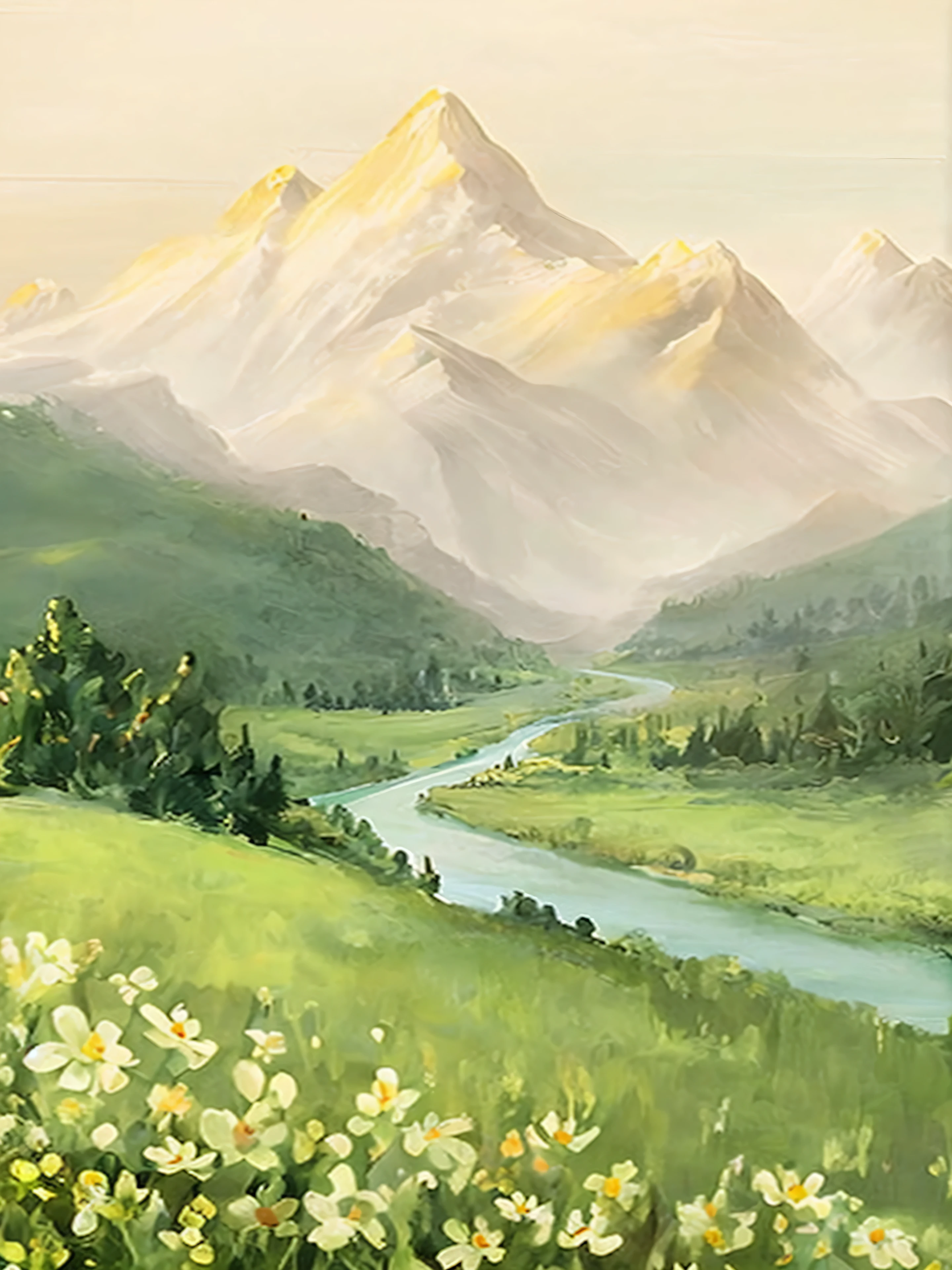 landscape oil painting