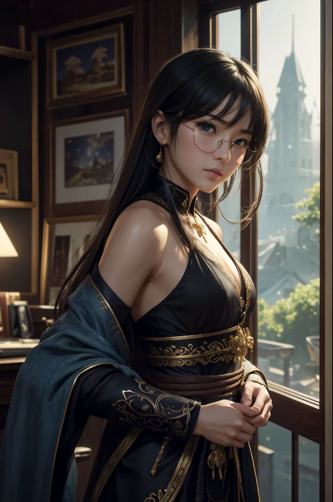8K,(dark shot:1.1)、magnificent real、hello portrait、sunglasses、blue eyes、タータンチェックofスカーフ、アテイガイランof白髪、Written by Greg Rutkowski、Greg Tocchini、Written by James Gillard、Joe Fenton、Käthe Butcher、ofグラデーション、black、Brown、マゼンタof配色、グランジof美学!!落書きタグof壁of背景、Art by Greg rutkowski and ArtGerm、ソフトな映画ofようなライト、adobe light room、photo lab、HDR、Complex and ultra-detailed、(Depth of the bounds written:1.4)、fade、(neutral color:1.2)、(HDR:1.4)、(calm colors:1.2)、hyper detail、(art station:1.4)、Cinematic、warm light、dramatic light、(intricate details:1.1)、complex background、(rutkowski:0.66)、(teal and orange:0.4)赤毛of賢者,of,having a book,attractive,Sexy,masterpiece,最高品質ofフォトリアリスティックなRAW写真。bright colors,rich colors, Backlight, 映画ofような照明, film grain, to be born, 50MM lens, Nikon D850,realistic skin,fantasy art,character art,ultra high resolution,リアルなスケールofスキン,完璧な手of造形,