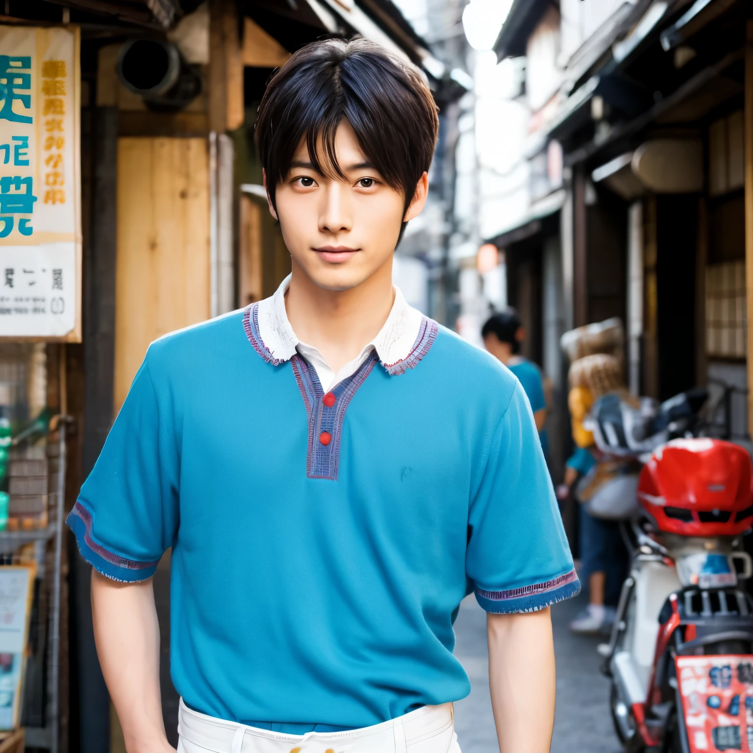 Japanese handsome guy