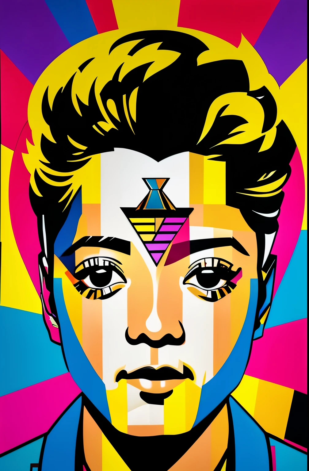 (Bruno MARS),  Eduardo Kobra ,Romero Brito,The Filling Twins ,multidimensional geometric wall PORTRAIT, arte, Chibi,
Yang08k, lindo, Colouring,
Primary works, qualidade superior, melhor qualidade, Arte Oficial, Beautiful and Aesthetic, 512k