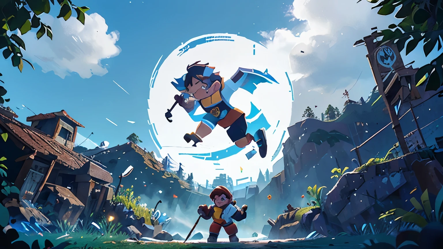 logo escrito 'MJR GAMES', Alta qualidade, banner, pixels, elementos de videogame, cor roxo cinza e branco