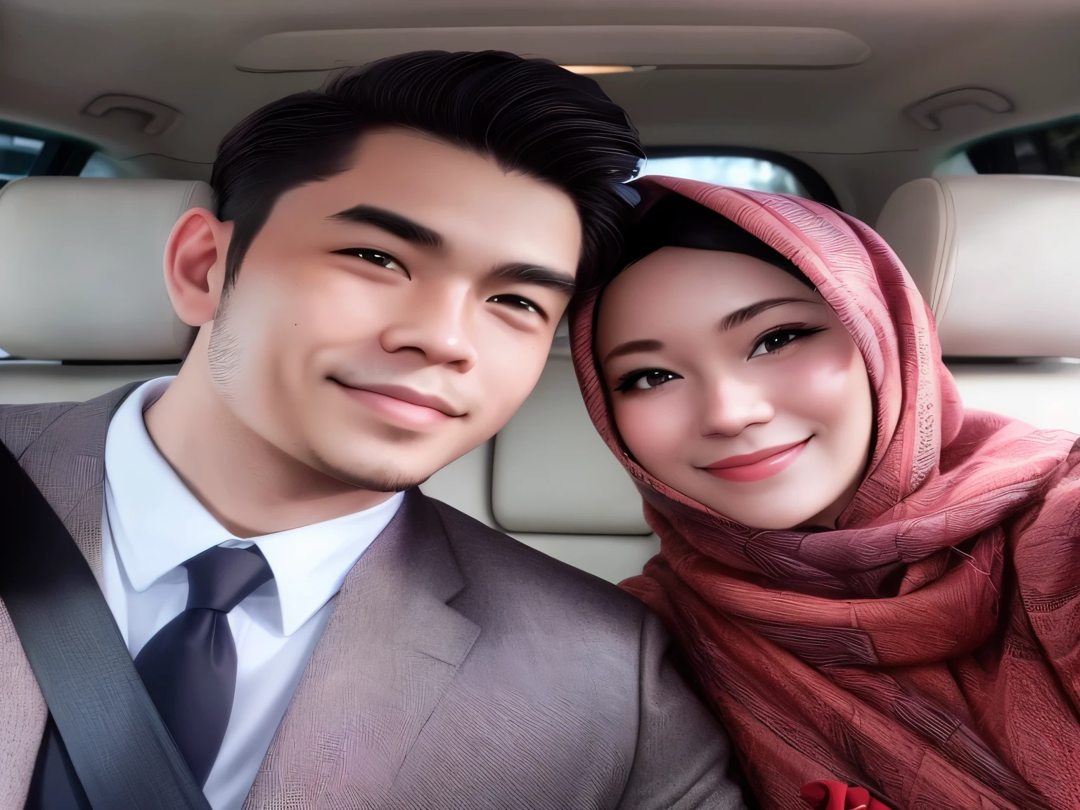 there are two people in a car posing for a picture, lovely couple, in love selfie, happy couple, couple, 8k selfie photograph, instagram picture, selfie!!!!!, potrait, instagram selfie, selfie photo, taken on go pro hero8, selfie, selfie shot straight on angle, hidari and vlop, shot with iphone 1 0, backdrop