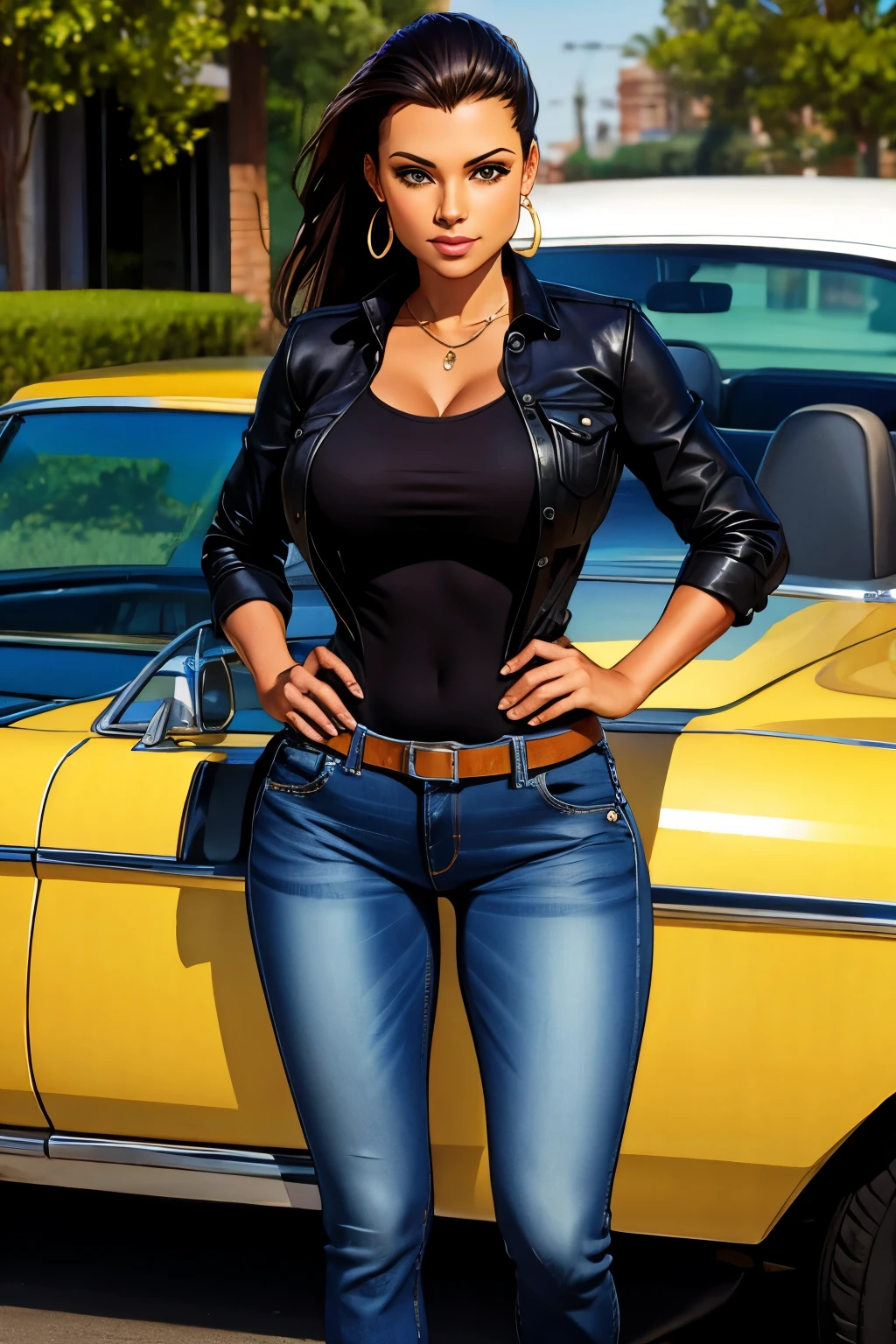 Low rider jeans
