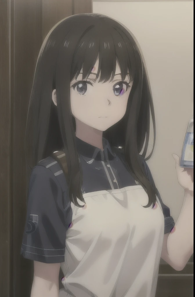 (((pixel perfect, Perfect in every detail))), alone, 1 girl, Inoue check, uniform liquor, looking at the viewer, closed mouth, Upper body