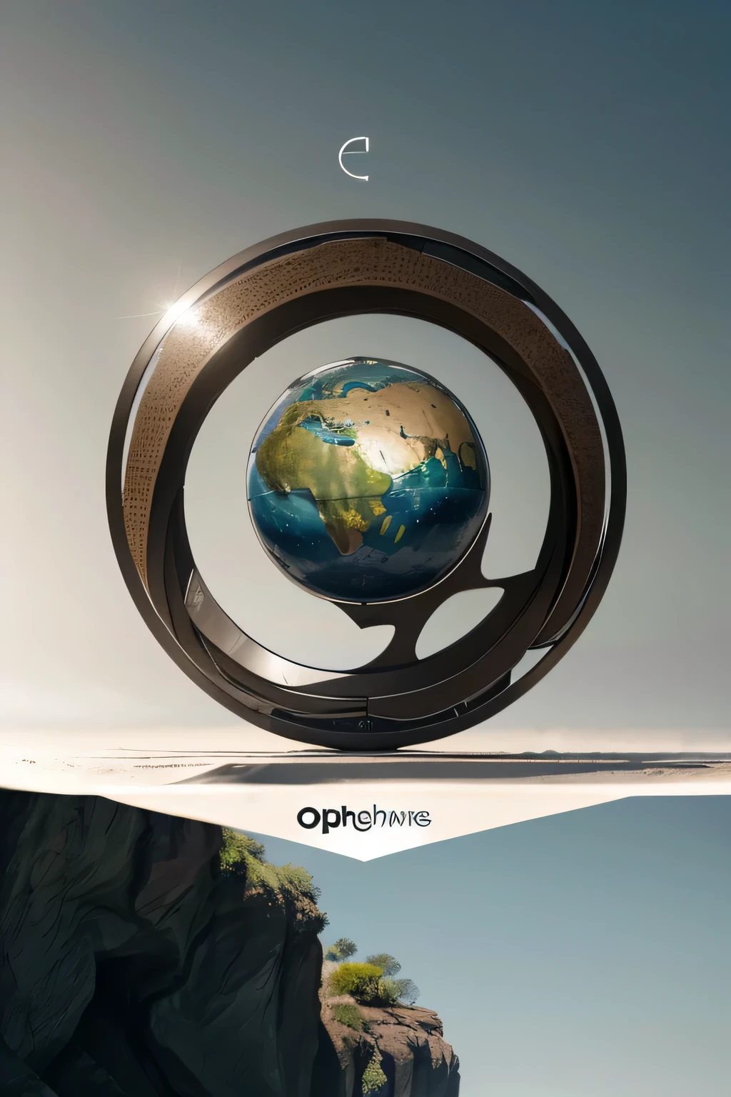 Design a logo and header for "Orytechsphere," a cutting-edge technology company specializing in innovative solutions inspired by nature. The company focuses on integrating biomimicry principles into its products and services, drawing inspiration from the efficiency and elegance of natural systems like the oryx antelope.

Logo:
- The logo should feature a sleek and modern design, incorporating elements inspired by both technology and nature.
- Consider incorporating abstract representations of an oryx horn or silhouette into the design to symbolize the company's inspiration from nature.
- Use a sophisticated color palette that combines natural tones (such as earthy greens and browns) with futuristic metallic shades (such as silver or chrome).
- The logo should be versatile and scalable, suitable for use across various platforms and mediums.