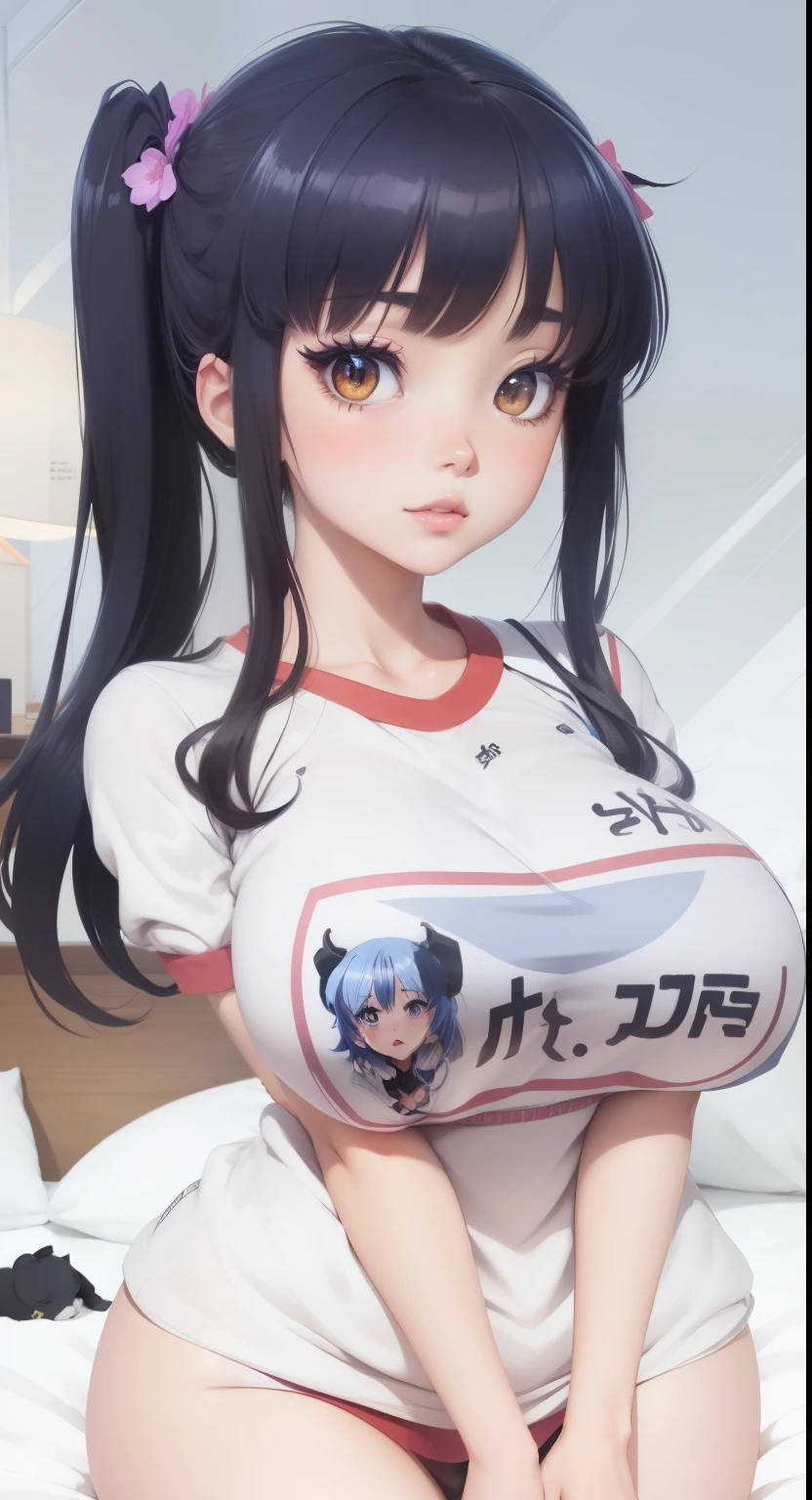 dark blue hair, curved, Animated! 4k, Animated! 4k, Juri Misaki, [ 4K digital art ]!!, Animated moe artstyle, best rated on pixiv, Pixiv 3DCG, position du missionaire, Breasts spread apart, position de cow-girl, lying on a bed, position TWERK, aux seins nus, trentenaire, vraiment gros boobasterpiece), anime girl avec de gros seins, jolie fille anime, Ilya Kuvshinov. 4km, [ Digital art 4km ]!!, Style Anime 3D réaliste, Jolie fille d’anime, germe d&#39;extremely detailed art, oppaï, Style animé 4K, Rendu photo réaliste Anime girl, Anime hyper réaliste, animated style. 8K