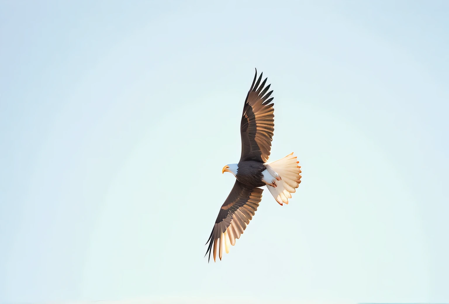 like a painting、Brave、eagle、brightly
