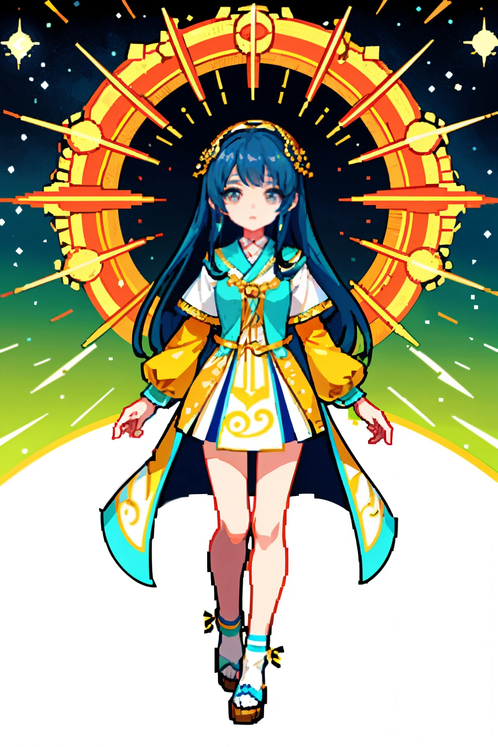 Title: "Hiyori by Yayasukan - A Captivating Anime Drawing of the Kyoudai Sisters"
Description:
In this mesmerizing anime drawing, the radiant and captivating Hiyori, created by the skillful hands of Yayasukan, is depicted against a backdrop of a serene, star-lit night. The sisters, dressed typically in their kyoudai outfits, exude an aura of sisterly bonding and tranquility as they gaze at the celestial beauty above.
A masterpiece in every sense, this vibrant illustration showcases the highest details and top-notch quality, resulting in