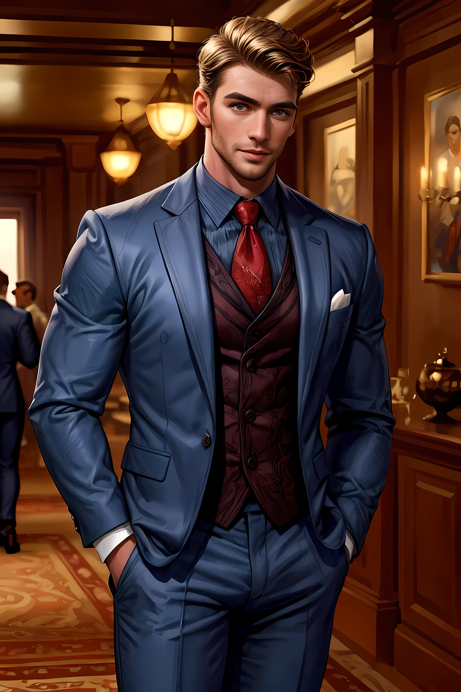 handsome man