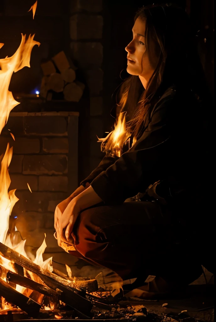 God give a fire from heaven that never goes out, this fire is good and powerful. 