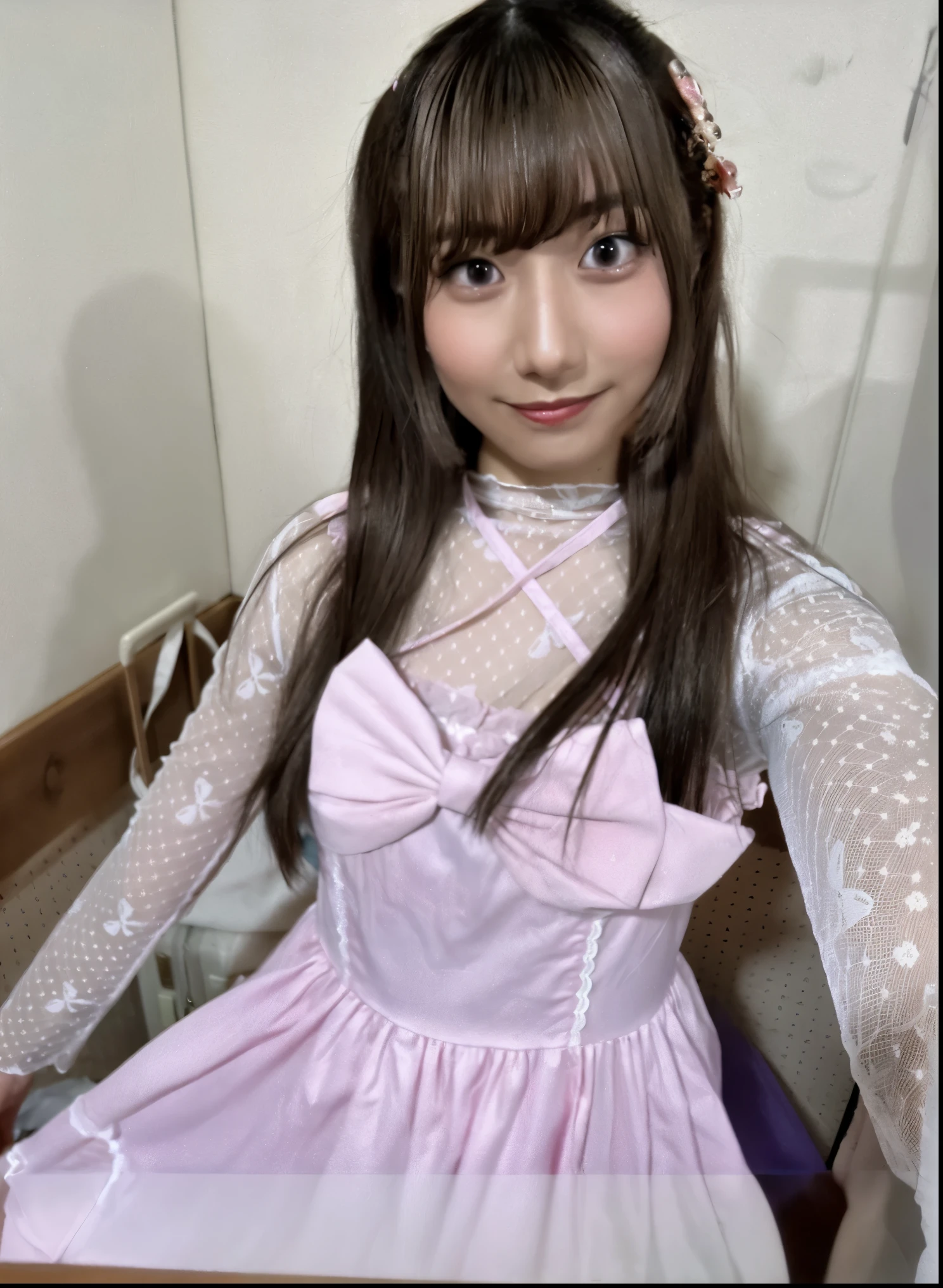 wearing a swimsuit、highly exposed
