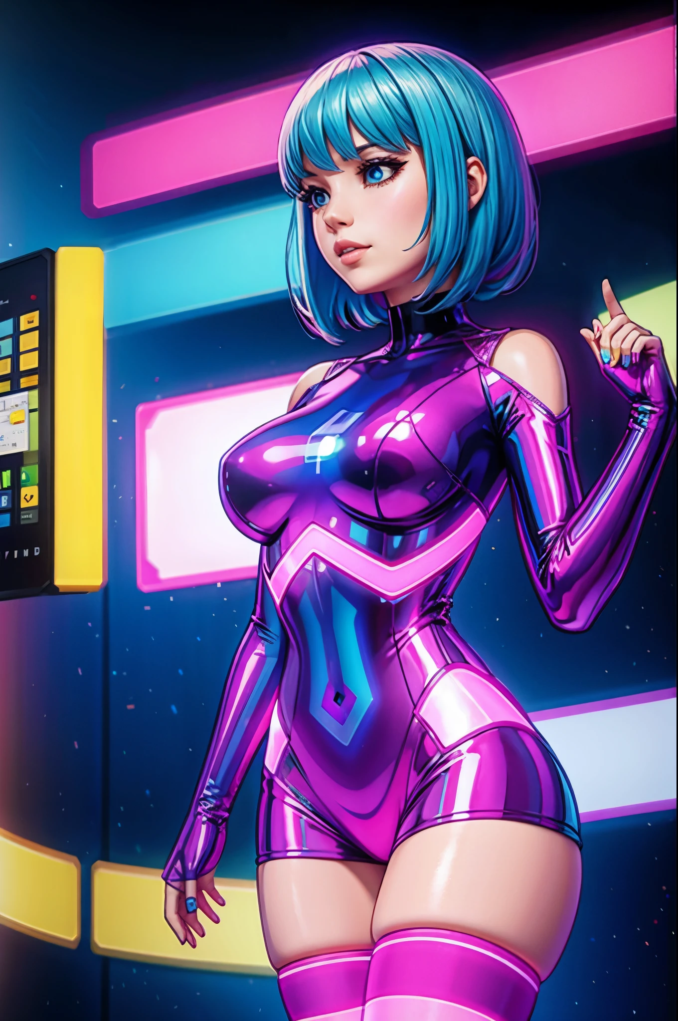 Digital girl, part hologram