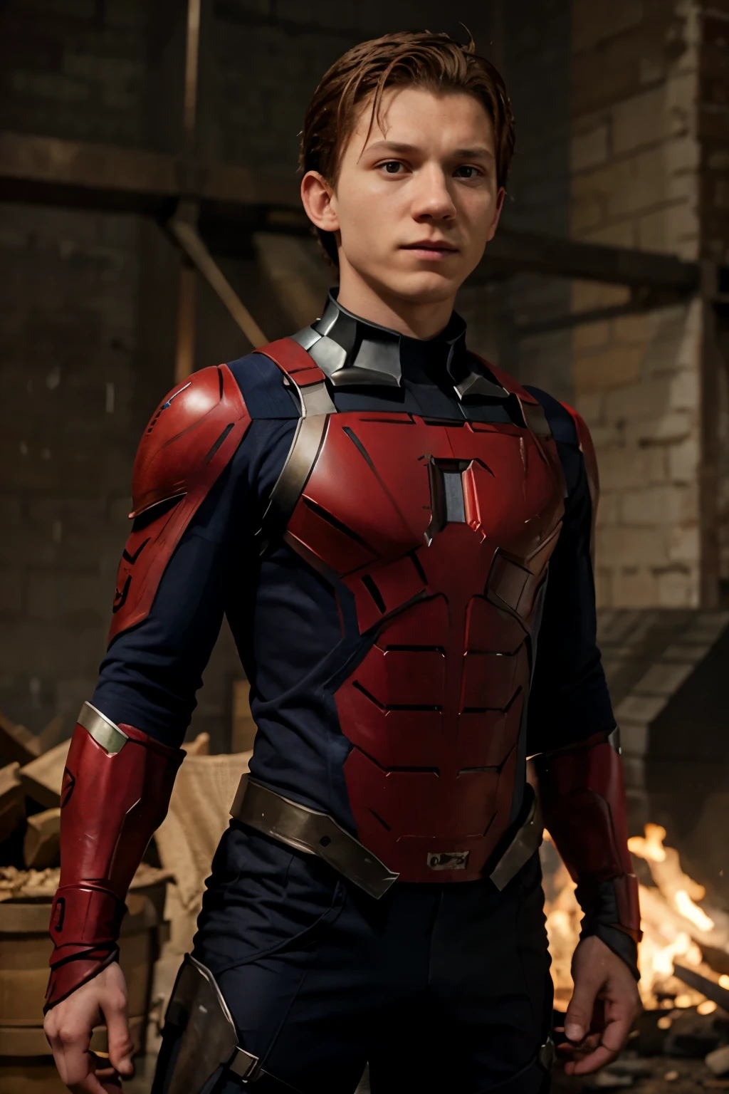 tom holland como homem de ferro