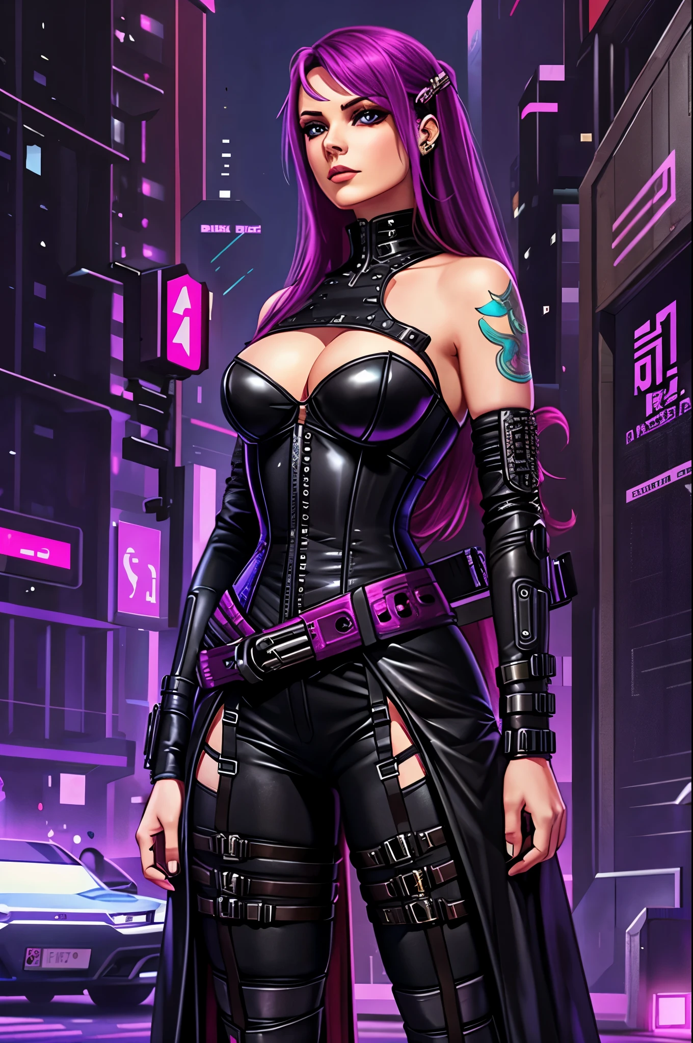 cyberpunk corset