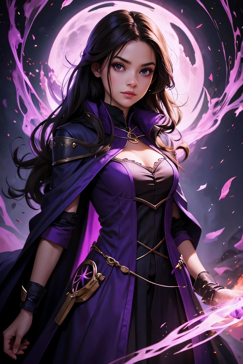 cute warlock girl