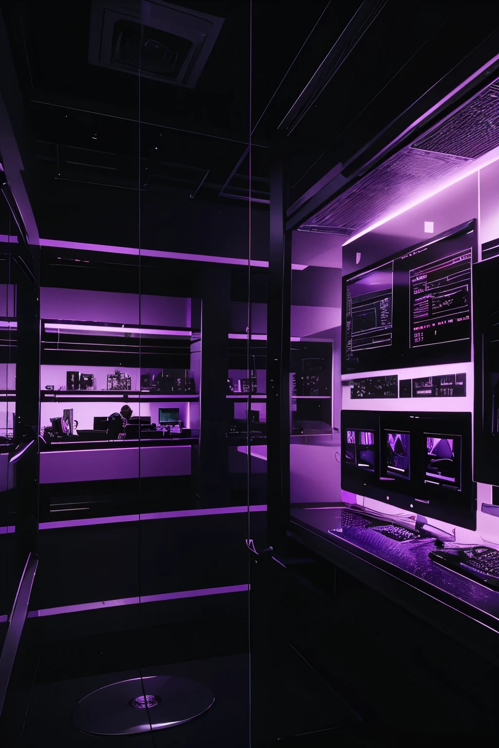 black and purple video editing page banner