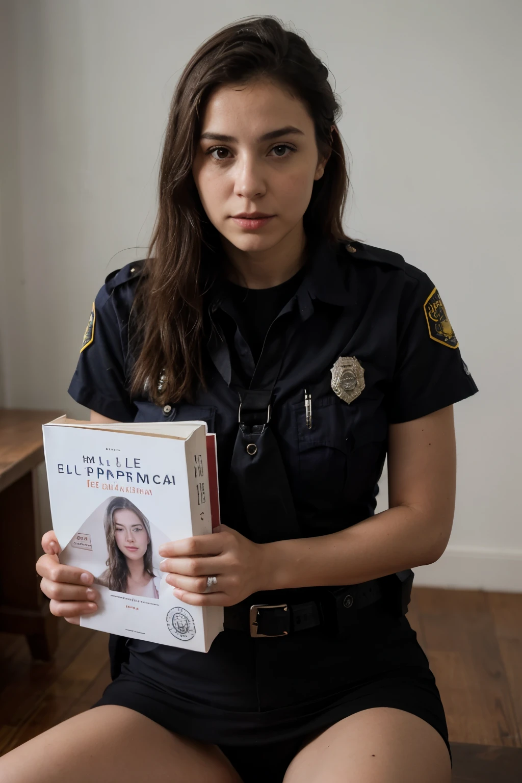 portada de un libro que se llame Senderos de Esperanza y trate de kaia una mujer policia a la cual su esposo esta desaparecido