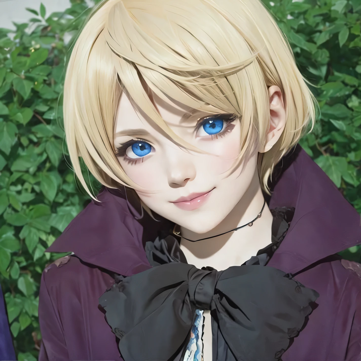 Alois trancy, blonde hair, blue eye