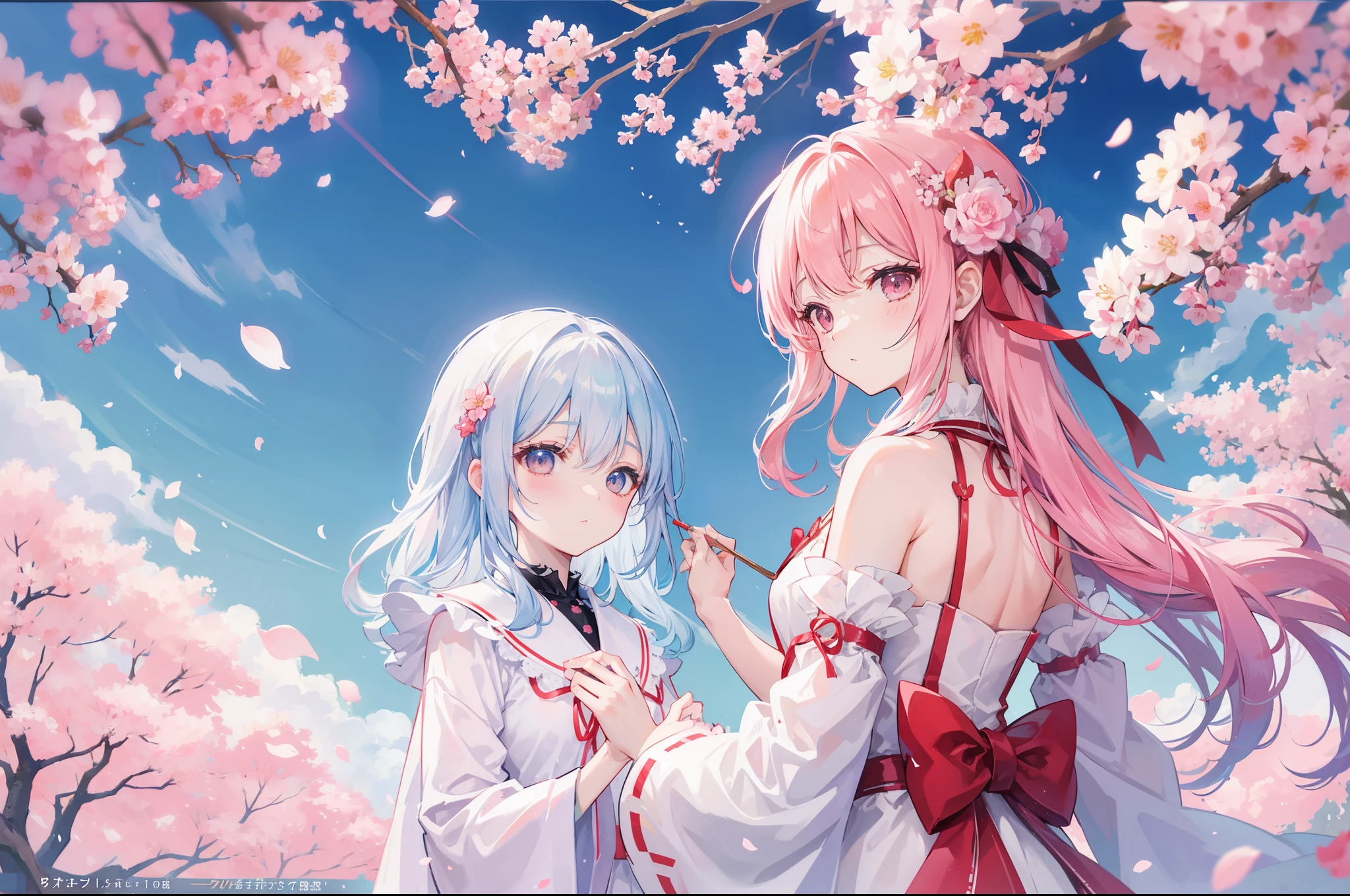 One girl, Realistic, (View your viewers:1), (Urzan-6500:0.66), Thighs, just legs, Speckled sunlight, Highest quality, Ultra-high resolution, (photoRealistic:1.4), Miko Yae, Fox Ears, short hair, pink hair, yes_cherry blossoms, jewelry, cherry blossoms, (smile:1), just_shoulder, hair_ornament, purple_eye, , independent_sleeve, , detailed eye,, (light smile:1), , (Small breasts:1.4), , (just upper body:1.4), Put your arms behind your back,((Toddler girl))　((5 ))((naked))　((nsfw))長いhair