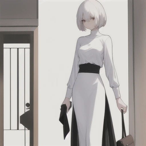 "A simple, sophisticated style. **Her** gazes at the viewer with a calm expression. Her posture is natural, and her personal items are minimal. Clothing and accessories are simple and highlight her personality and features.

Styles include **Kushert Krenzky art, Fay Knight style anime style, Kanna Hashimoto style, Miho Yoshioka style feminine style, real anime 2.5D style, and real anime girl style**. We use high-definition official artwork and highly detailed and elaborate fan art trending on Art Station and Pixiv as references. The quality of the artwork is **golden ratio 1.2 and picture board 1.3**, aiming for **absurd, top quality, realistic, ultra-realistic, ultra-detailed illustrations**. Faces are **high definition** and lighting is perfect. Resolution is **8K, ultra high resolution: 1.2, high resolution (HD, 4K, 8K, 16K, etc. selectable)**. Color bit depth is **24-bit and 48-bit**."
