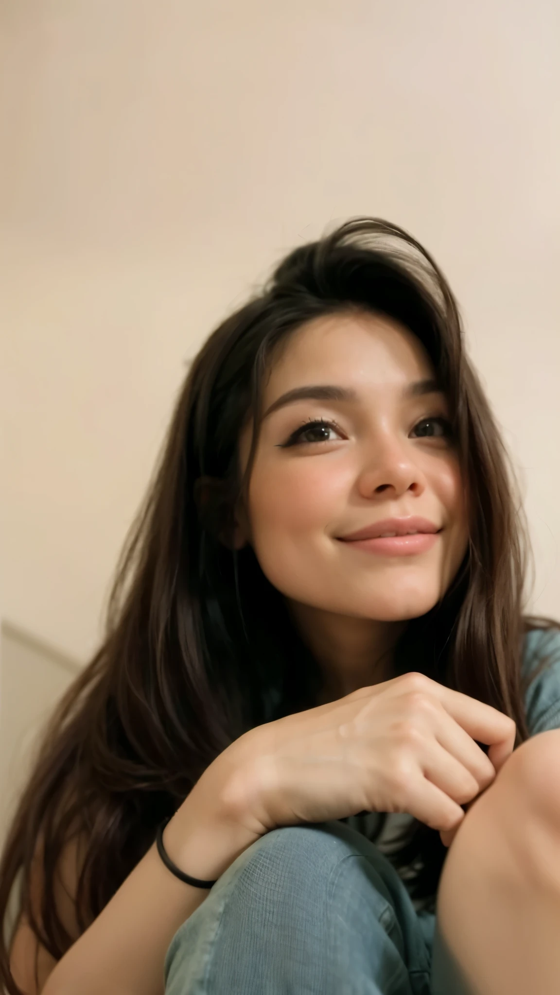 masterpiece, (ultra-high-definition portrait, vignet:1.4), Realistic, extremely detailed, CG unified, 8k, Clean lines, highly detailed, High-definition, raw color photos, she is smiling, Realistic portrait, Cinematic Light, Beautiful detailed, (1girl, indonesian:1.5), (165cm tall, big breasts with lips like he wants to kiss:1.5), Beautiful big breasts, breasts details, very tight, (Biggorgeous breast, Smiling:1.5), (Smiling, Big Breast:1.4), Close up of a girl in Beautiful clothes with errected nipple, biggorgeous breast, Soft smile, (Bombastic Side Eyes with curvaceous body:2), pose 4 of 1 6, Undress, No bra, (nipples that are clearly sticking out detail:1.2), Outdoors, high intricate detailed Hair