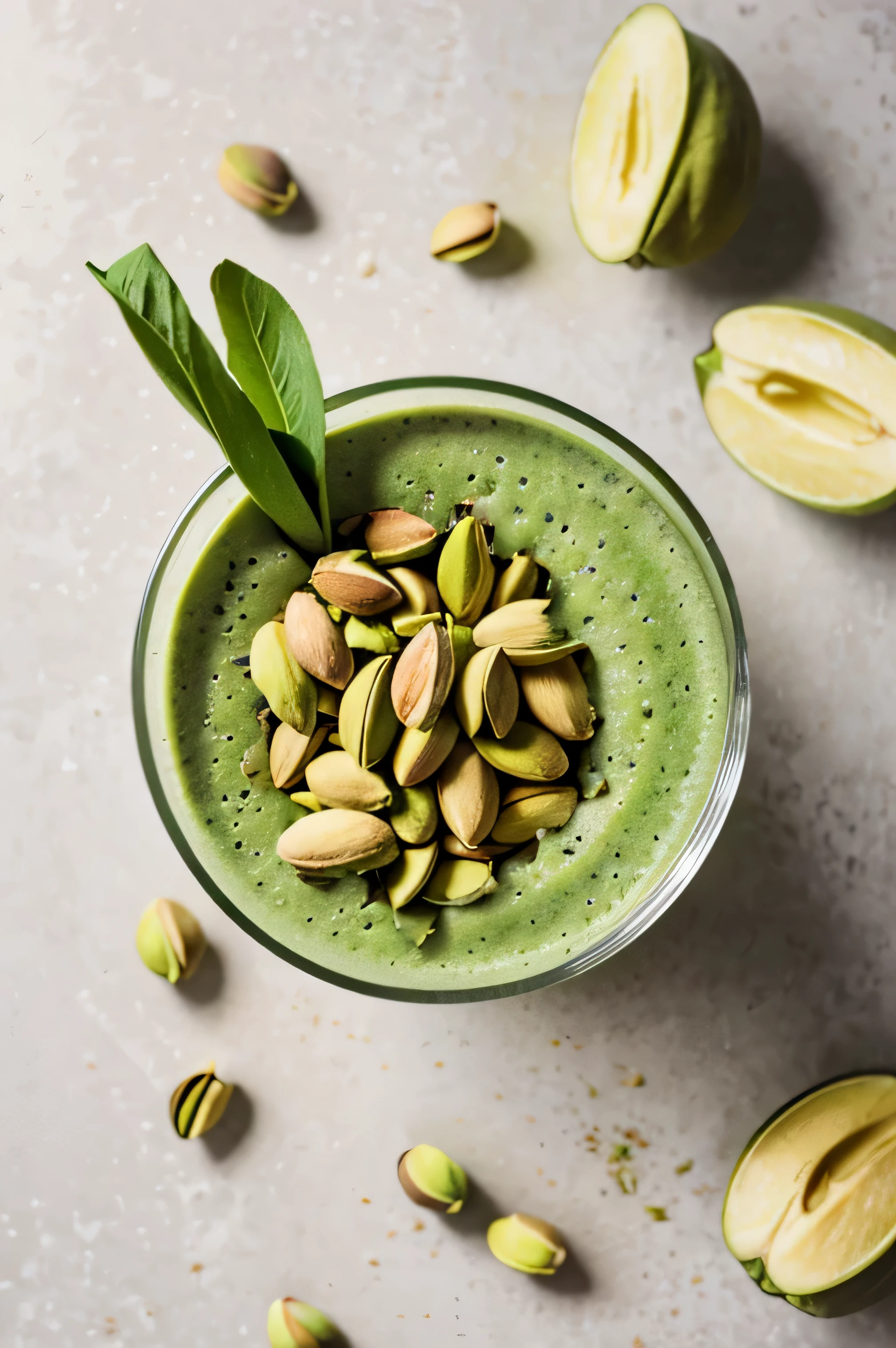 5 pistachios
