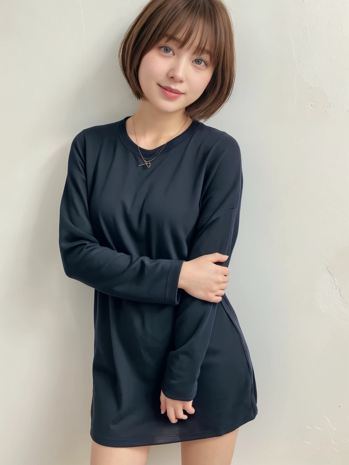 best quality, masterpiece, ultra high res, (photorealistic:1.4), raw photo, 1girl, beautiful Japanese woman, beautiful skin, black hair:1.7, gakki, ((short hair:1.5)), 30 years old, happy laughing:1.2, micro bikini