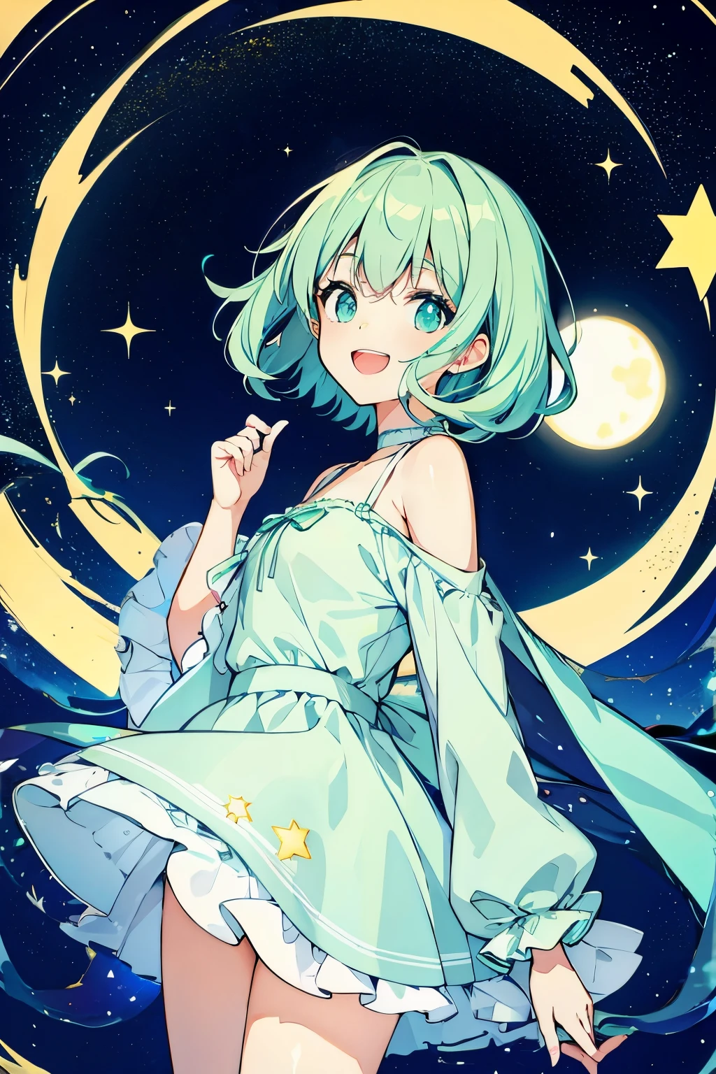 make it a starry sky