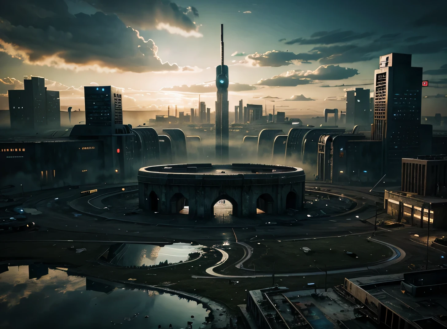 eine dystopische Hohlwelt