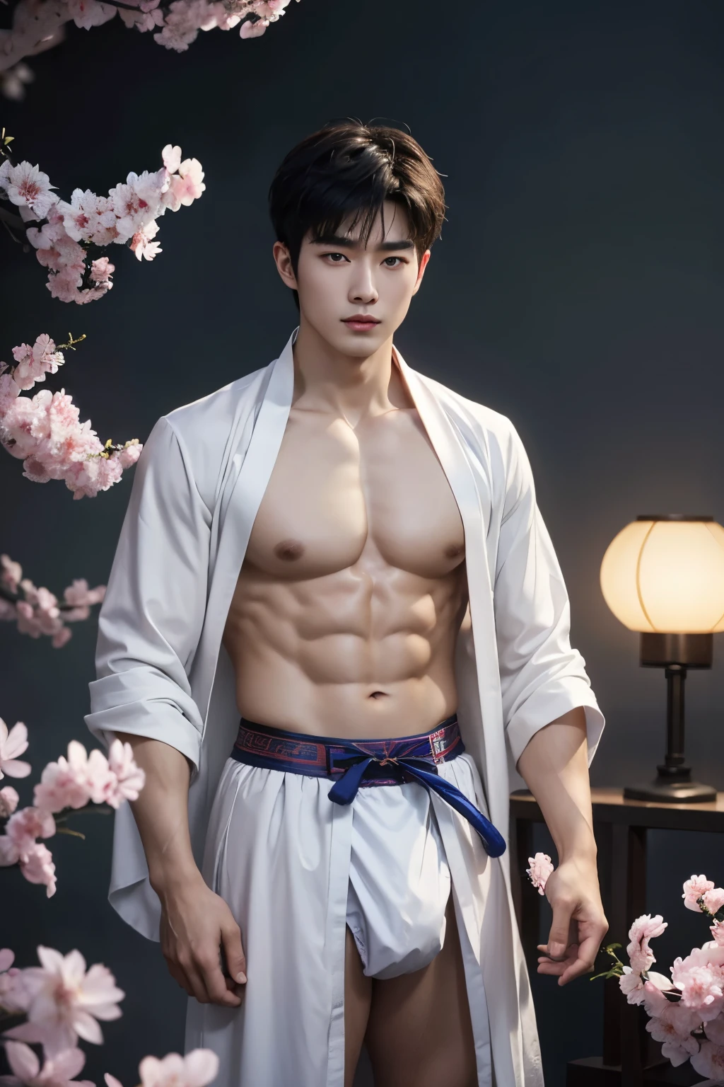 Chinese Men God, Mythology, Chinese odyssy, Handsome, Twink, Topless, Muscles, Athlete body, Full Frame, Sexy, Professional Lighting, Hanfu Outfit, Chinese Heaven Background, Bulge Underneathe Underwear, Hanfu Warrior, Hanfu God, Hanfu Male, Hanfu Nobel, Seduce, Sex Appeals