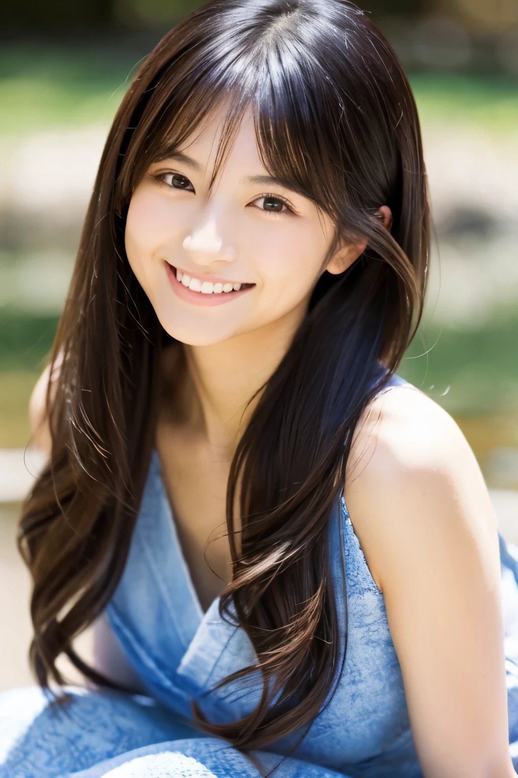 Japanese,woman,hair,beauty,smile,Beauty