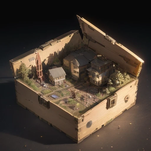 6598年Mars realistic model, (Bifurcation, original photo, best quality, masterpiece:1.4),Steampunk Cyberpunk 6820 City,(CyberpunkMars light:1.3), Mars (related to land),(in a small nature box:1.3),Isometric, small nature, landscape on foundation,landscape,