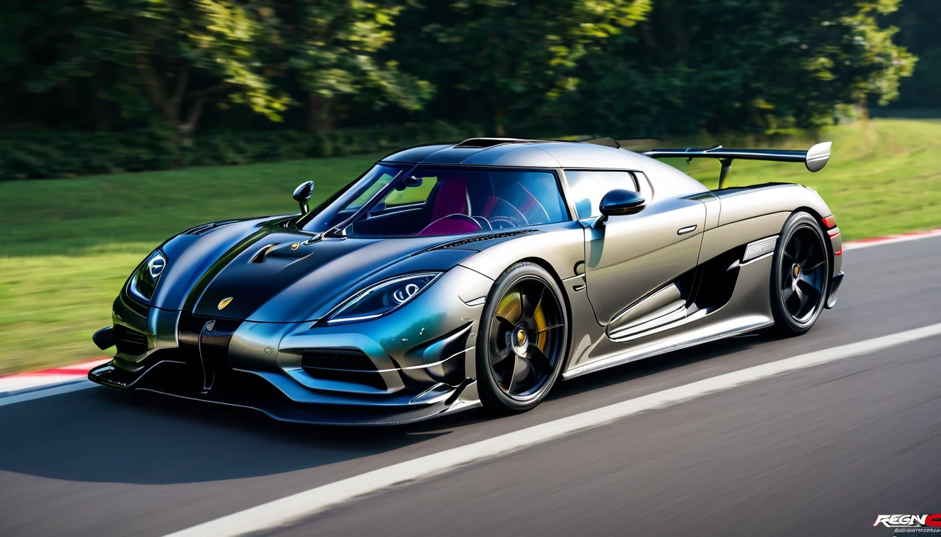 Koenigsegg Reign &#39;16, fully customized body, racing mode, shifting gear with beautiful motion blur