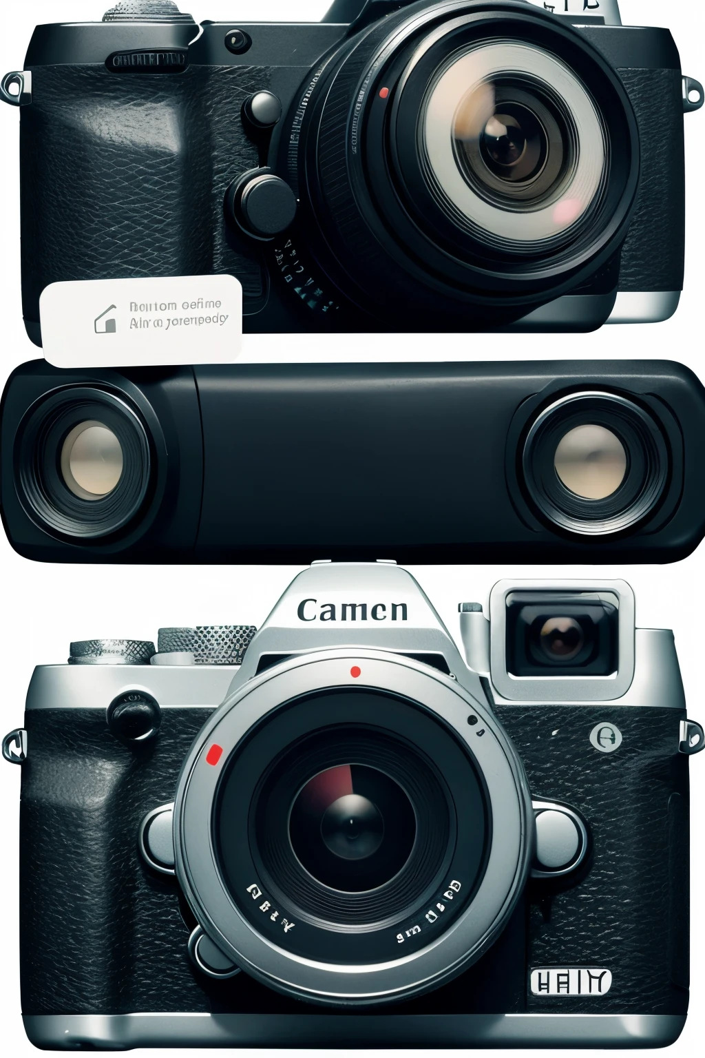 Hyper realistic app design icon about camera,icon design
