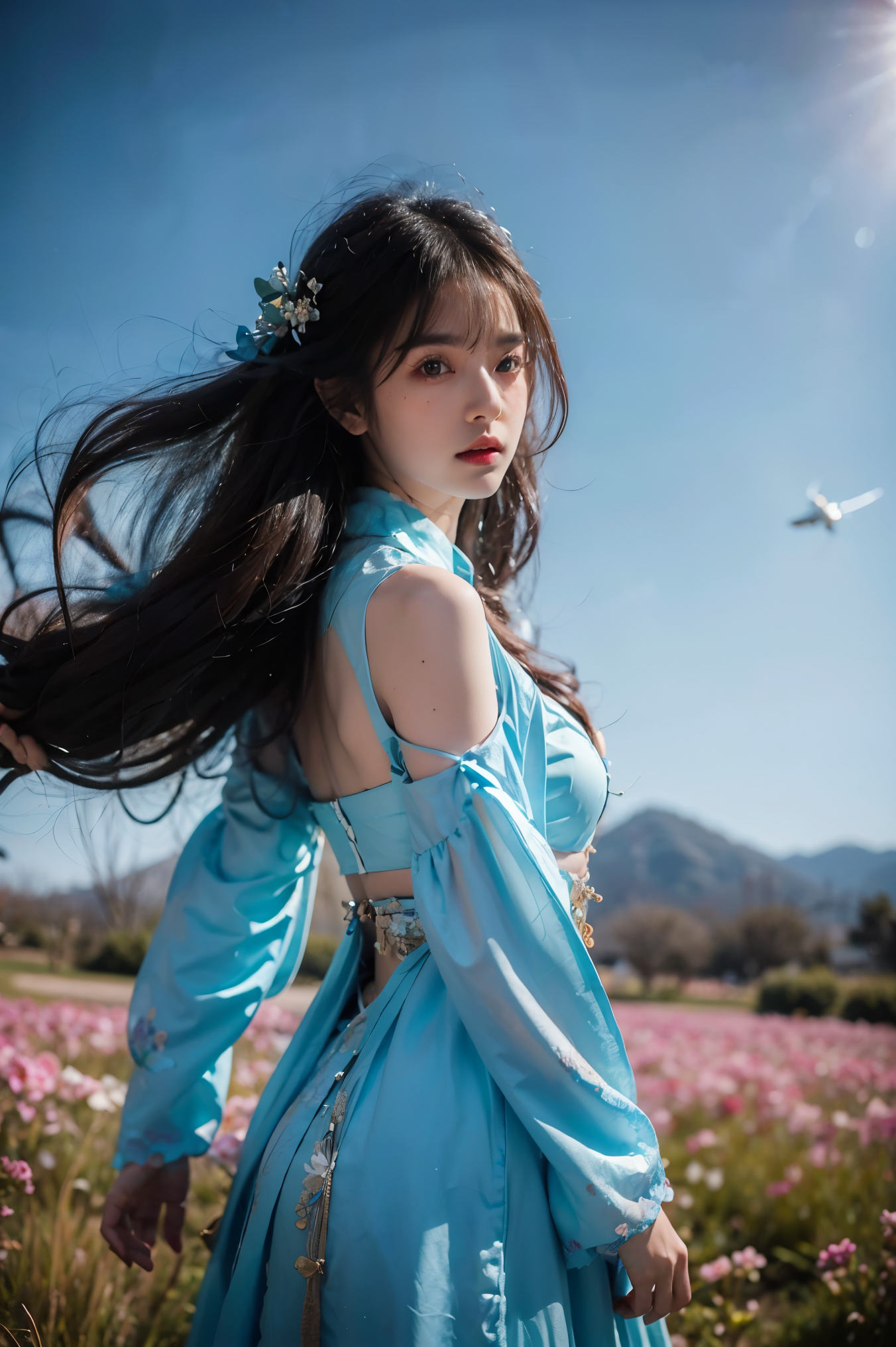 国风水袖水幕天华 v1.0