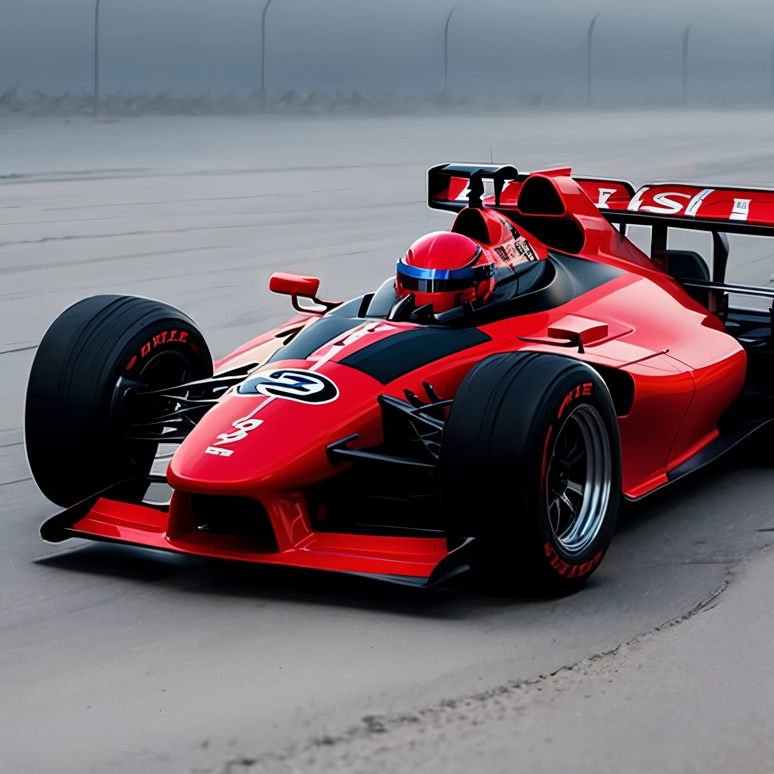 tracks, (race track),many bhmans, Racing Car,(masterpiece, best quality:1.2), bhman,3d, figure