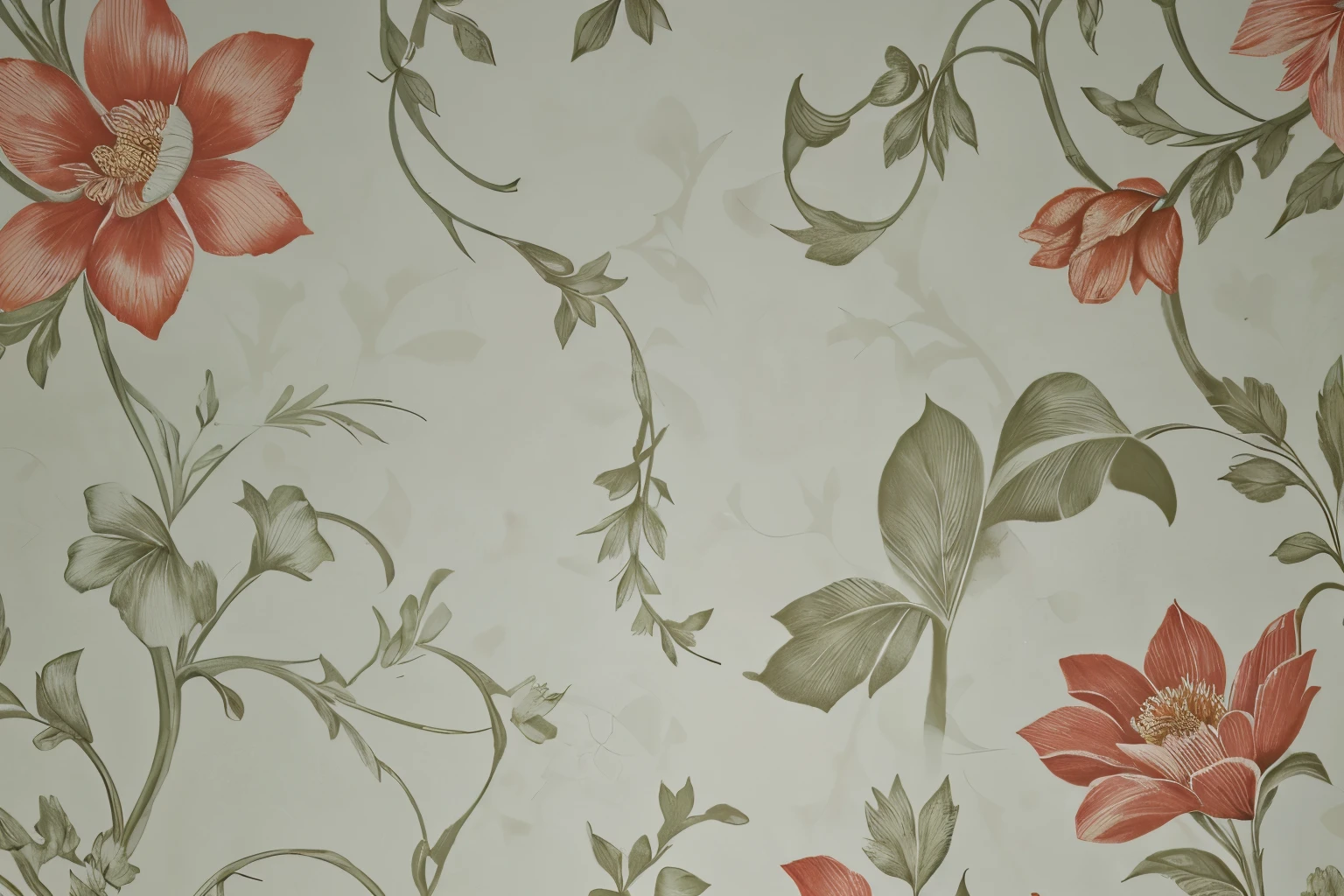 Floral wallpaper
