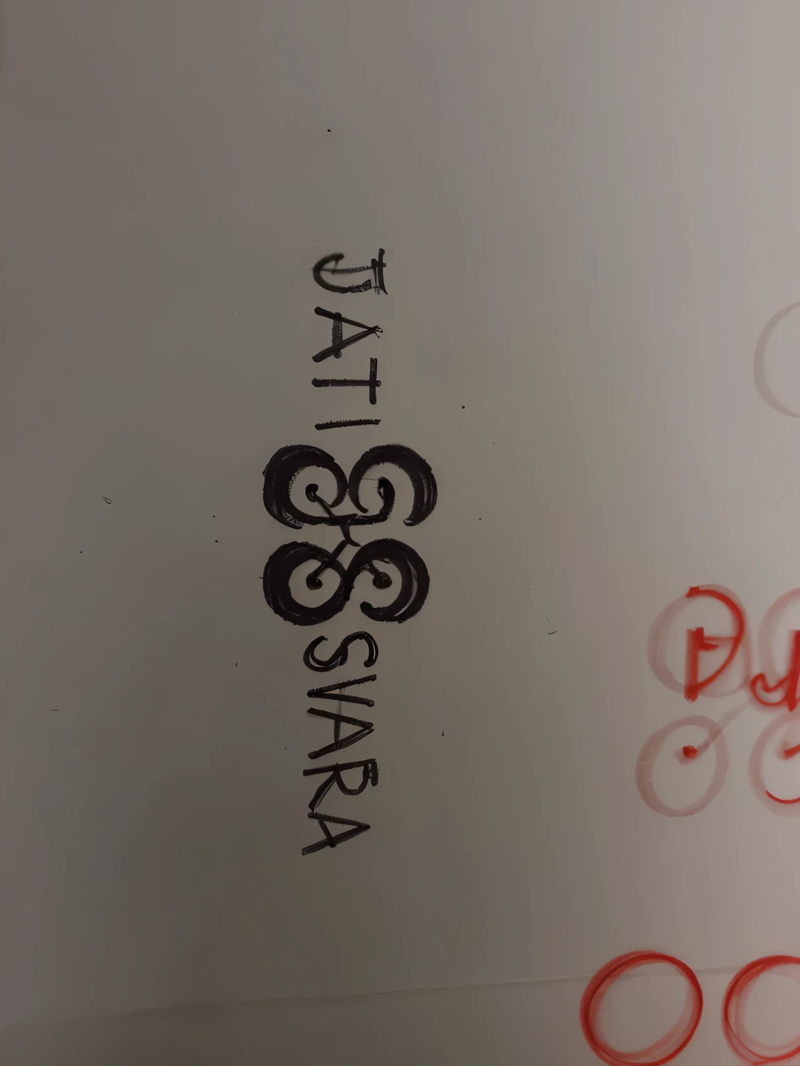 Create a logo based on the sketch on the centre