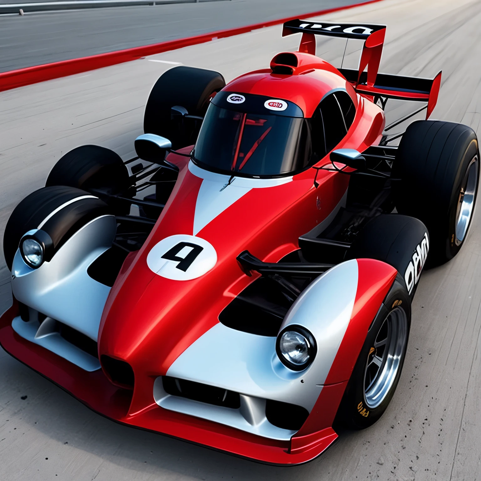 tracks, (race track),many bhmans, Racing Car,(masterpiece, best quality:1.2), bhman,3d, figure