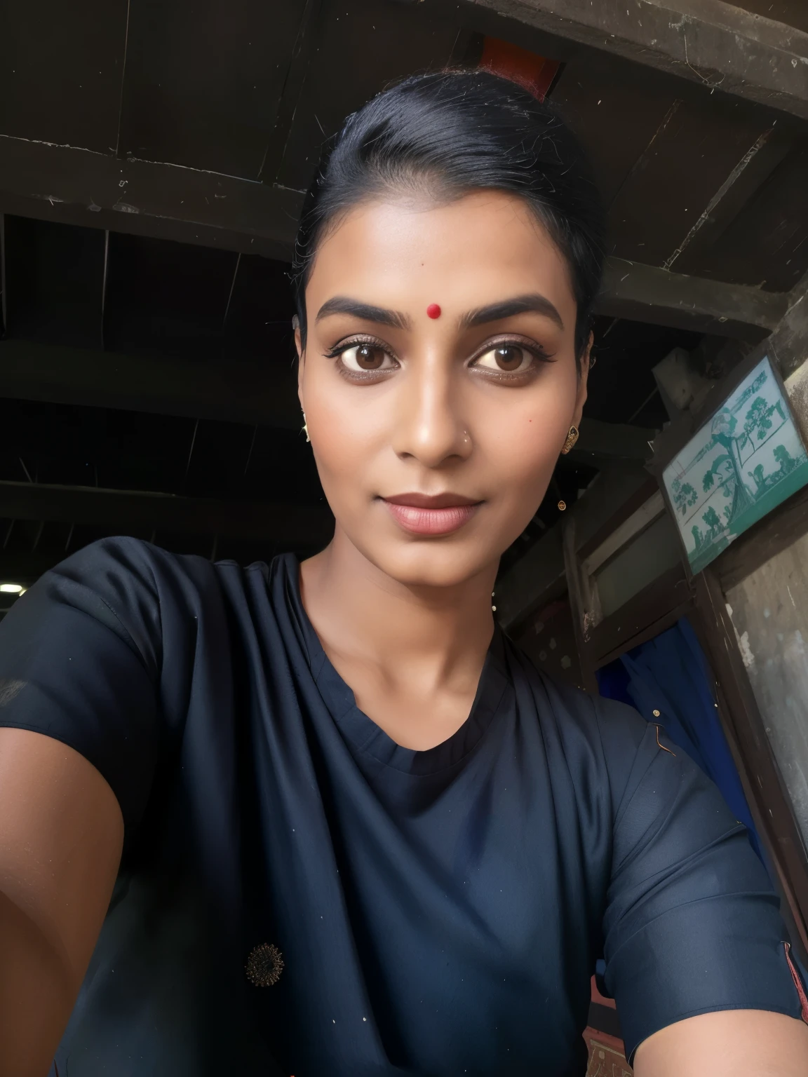woman in red and black sari standing in front of a wall, photo of a woman, wearing bihu dress mekhela sador, photo taken in 2 0 2 0, very very beautiful woman, stunning woman, very beautiful woman, photograph taken in 2 0 2 0, in city street, portait image, candid photograph, wearing a sari, journalist photo