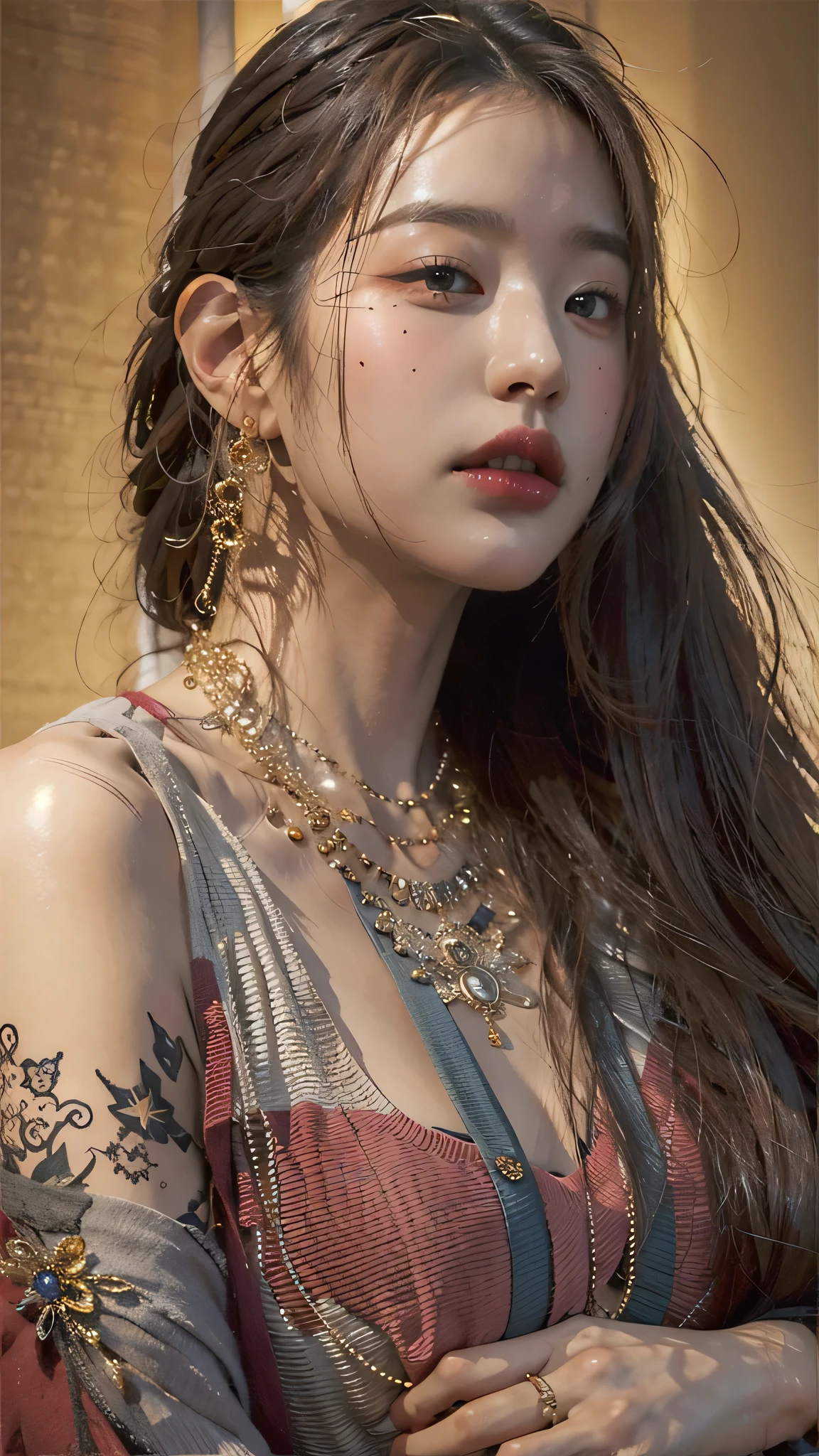 ((Best Quality)), (Masterpiece)), (Details:1.4), 3D, Beautiful Cyberpunk Woman Image,HDR (High Dynamic Range),Ray Tracing,NVIDIA RTX,Super Resolution,Unreal 5,Subsurface Scattering,PBR Texturing,Post-Processing,Anisotropic Filtering,Depth of Field,Maximum Clarity and Sharpness, Multi-layer textures, albedo and specular maps, surface shading, accurate simulation of light-material interactions, perfect proportions, octane rendering, two-tone lighting, wide aperture, low ISO, white balance, rule of thirds, 8K RAW, lower body ultra-fine, more aggressive