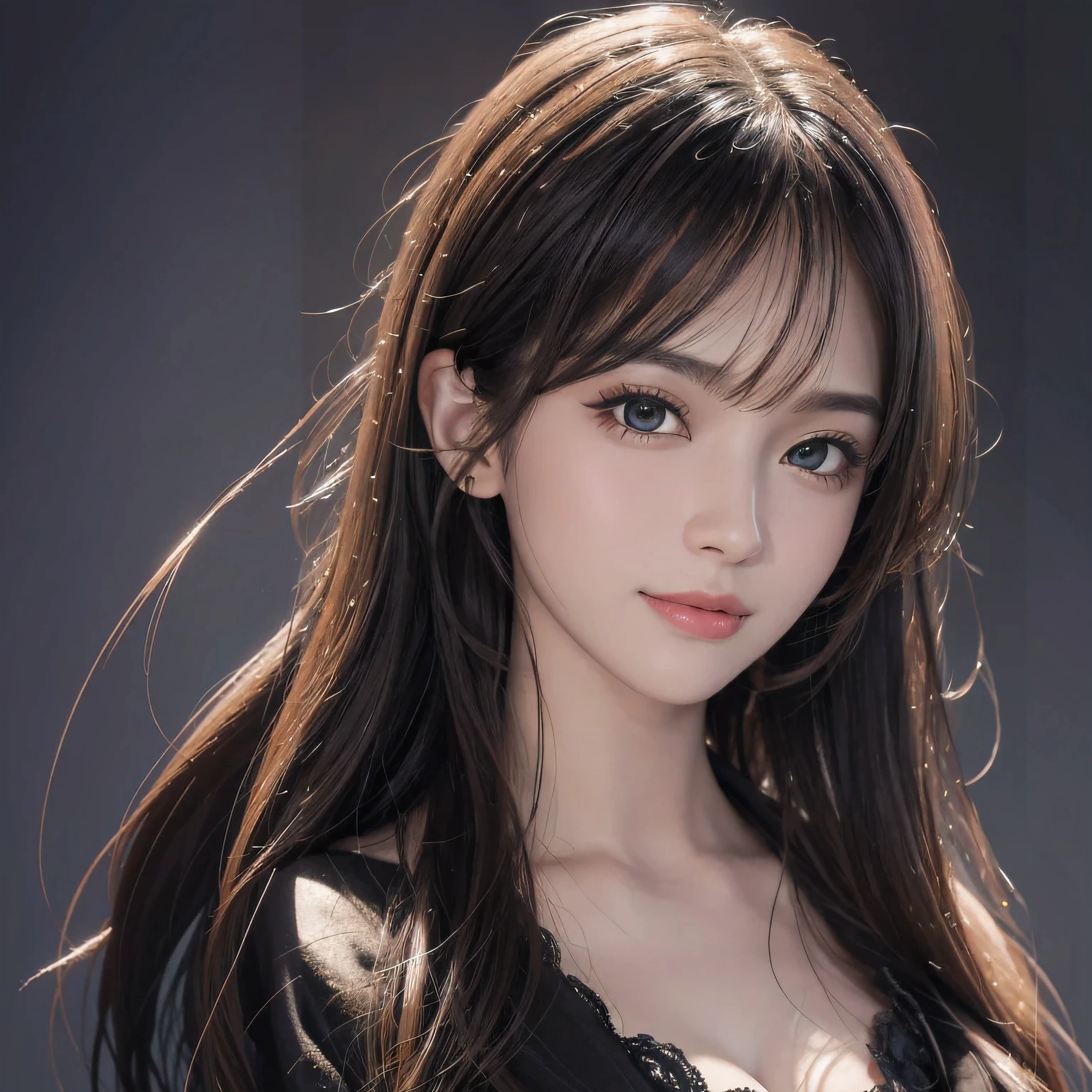 (highest quality, 4k, 8K, High resolution, masterpiece:1.2), Super detailed, realistic portrait, detailed expression, elegant posture, dreamy atmosphere, Expressive brush strokes, mysterious atmosphere, artistic interpretation,Beautiful coiled hair,delicate floral jewelry, nice little fresh style clothes, quirky illustrations, subtle colors and tones, mysterious aura,Updated details