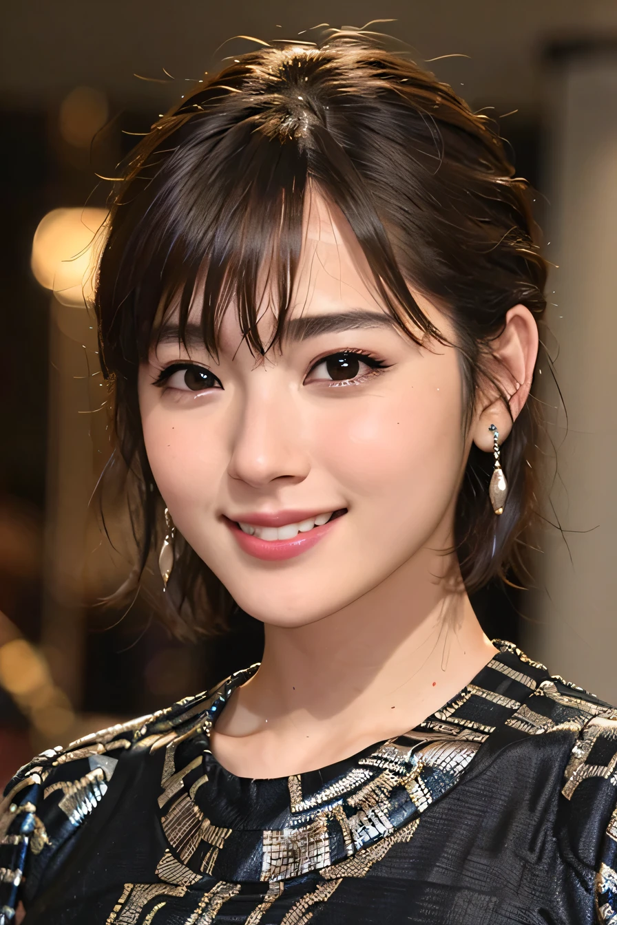 highest quality, full body, masterpiece, dark eyebrows, ultra high resolution, realistic, very detailed, professional lighting smile, eagle nose, short hair