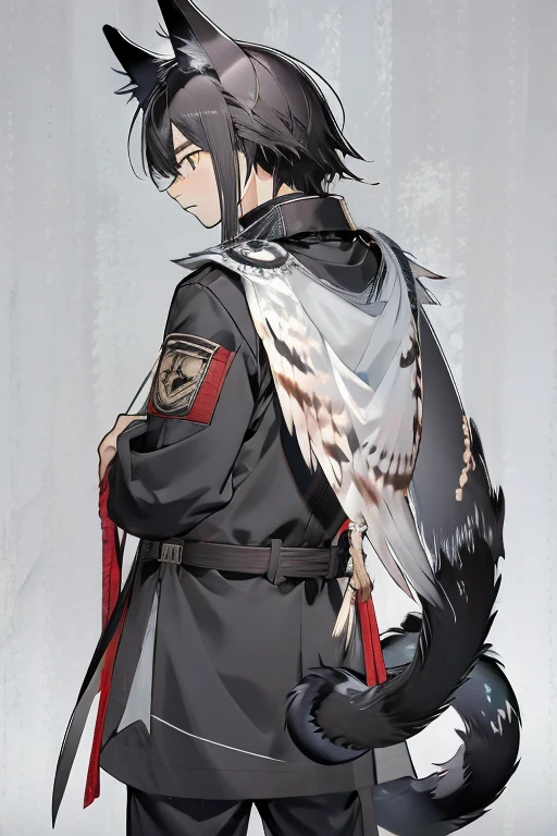 ((Animals)), ((Sad face, Nue, Animals, fox head, wolf carcass, owl back wing, tail snake)),