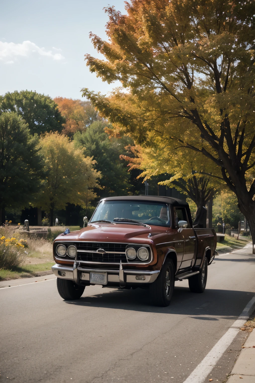 Here are some text prompts for each month:

1. January: "Starting the year off right with a sleek, sporty coupe."
2. February: "Embracing the month of love with a luxurious convertible."
3. March: "Marching into spring with an eco-friendly hybrid."
4. April: "April showers won't dampen my enthusiasm for a rugged SUV."
5. May: "Cruising into summer with a classic muscle car."
6. June: "June is for adventure, so I'm opting for a versatile crossover."
7. July: "Celebrating independence with an iconic American-made pickup truck."
8. August: "August calls for something exotic and high-performance."
9. September: "Transitioning into fall with a reliable family sedan."
10. October: "Fall foliage drives are best enjoyed in a vintage roadster."
11. November: "Gearing up for winter with a dependable all-wheel-drive vehicle."
12. December: "Closing out the year with a luxurious sedan, because I deserve it."