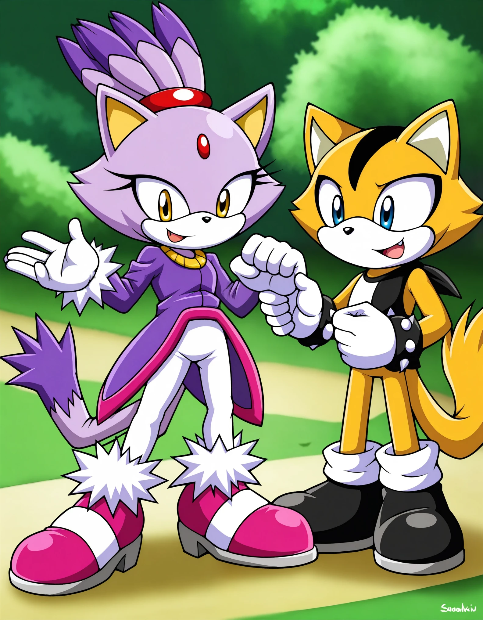 Blaze the cat,, (by hioshiru), (by foxovh), (by reysi), (by yshanii), (by butterchalk), ,,Blaze the cat,, , young, sfw,, white gloves