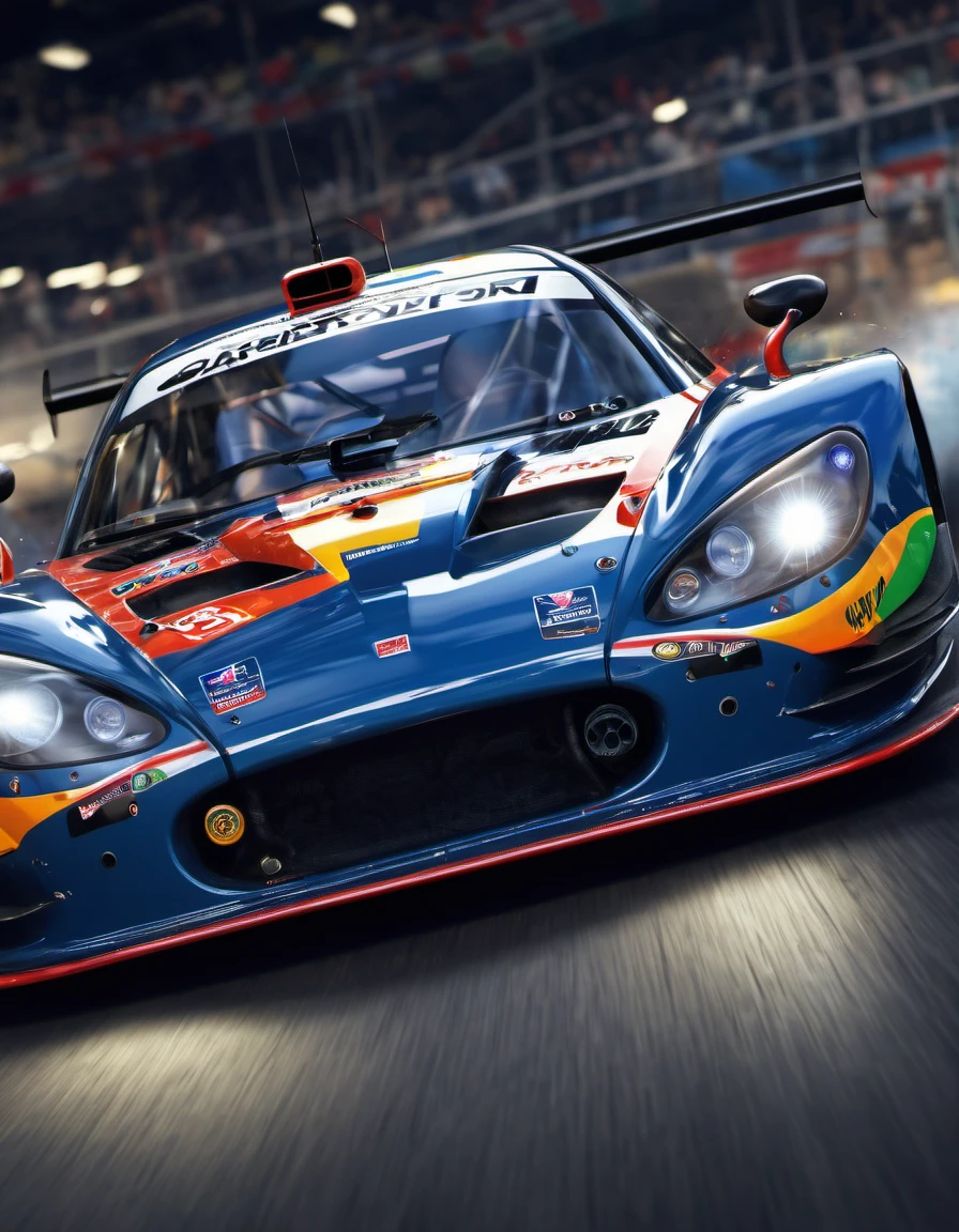 (masterpiece, best quality:1.2), photorealistic, sharp focus, Racing Car