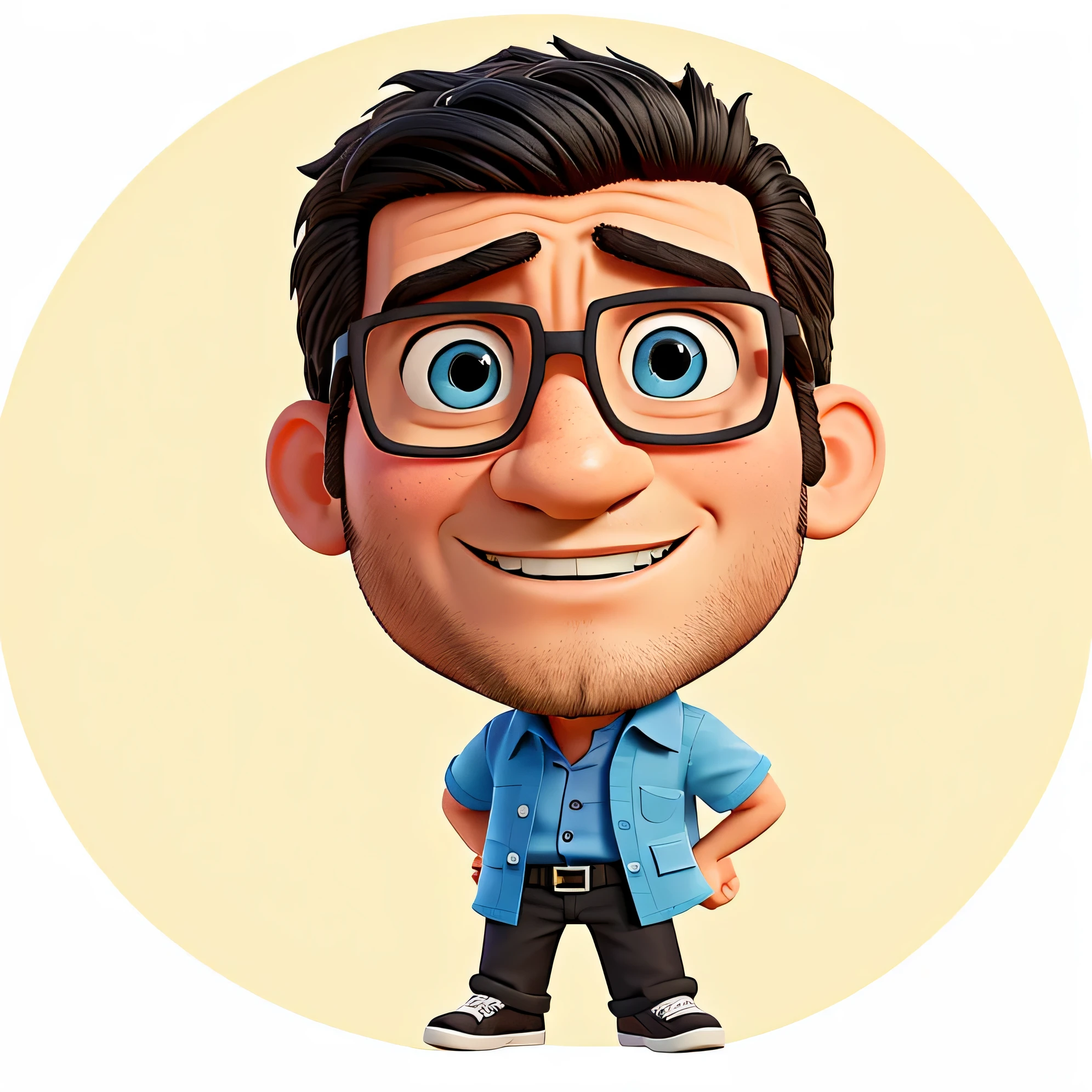 , imagem de avatar, Alan, imagem de perfil, Retrato NFT, black beard with blue shirt and black pants in the background of a square, avatar para site, Retrato de desenho animado, caio santos, Joel Torres, Alex Yanes, salvador, Retrato 2D, Andre Gonzalez, Christian Orrillo, icaro carvalho, alex miranda, professional imagem de perfilture