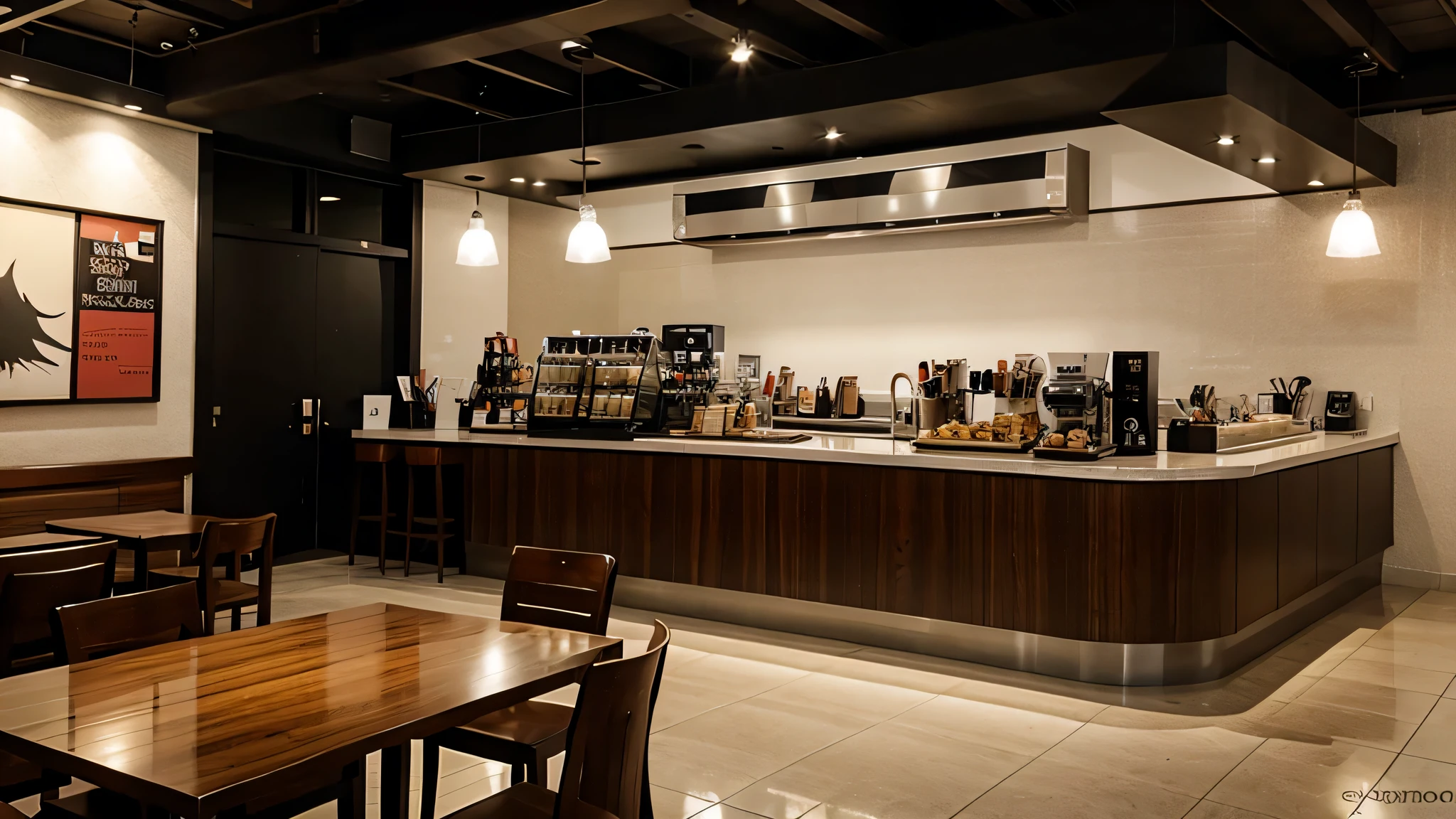 conception de café moderne