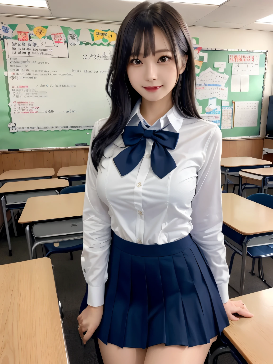 table top, highest quality, japanese girl,1 girl, 8K, Raw photo, top quality, table top, nffsw:1.2, Highly detailed RAW color photos, professional photos, (realistic, realistic:1.37), (highly detailed skin:1.2), ultra high resolution, (Lenz 50mm), (f/1.2),elaborately drawn eyes,look at the viewer,
1 girlと休憩 (There are many elderly people:1.4), beautiful face, cute,(smile:1.05),(20-year-old, big breasts, wide hips,straight hair, (short hair), black eye, white and fine skin,small mouth、korean idol、Nogizaka Idol、Gravure idol pose、adult、、(table top, highest quality:1.3), (Ultra-detailed 8K CG:1.2), (超realistic:1.35), (realistic:1.45), (realistic:1.4), cowboy shot,
1人の美しいjapanese girl, 22 years ago, Supermodel, japanese idol, __Performance__, big breasts, (sitting on the desk:1.1), (school uniform:1.4), (spread your legs:1.2),
(school classroom background:1.1),